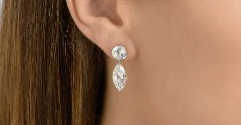 Marquise Diamond Earrings