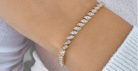 Marquise Diamond Bracelet