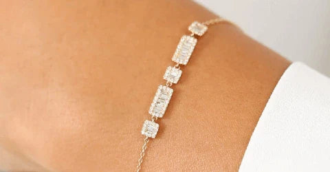 Baguette Tennis Bracelet