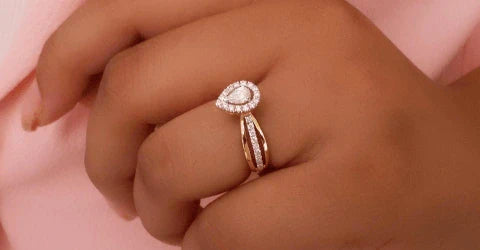 Pear Cut Engagement Ring