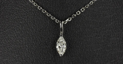 Marquise Diamond Necklace