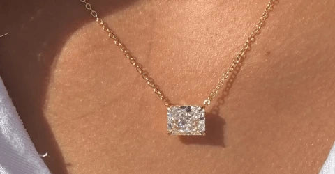 Radiant Diamond Necklace