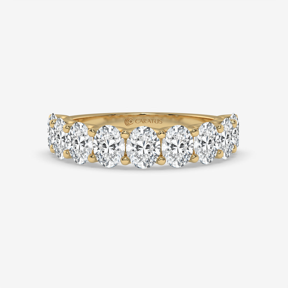 3.15 CT Oval Diamond Engagement Ring in Rose Gold – Prong Setting
